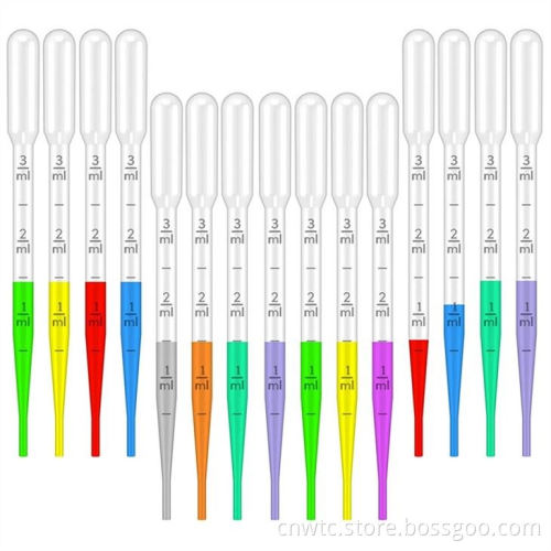 Affordable Sterile Disposable 3ml Dropper Plastic Pasteur Pipettes for Safe Transfer of Paste